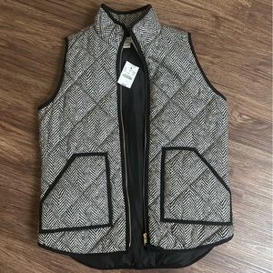 J. Crew Herringbone Vest